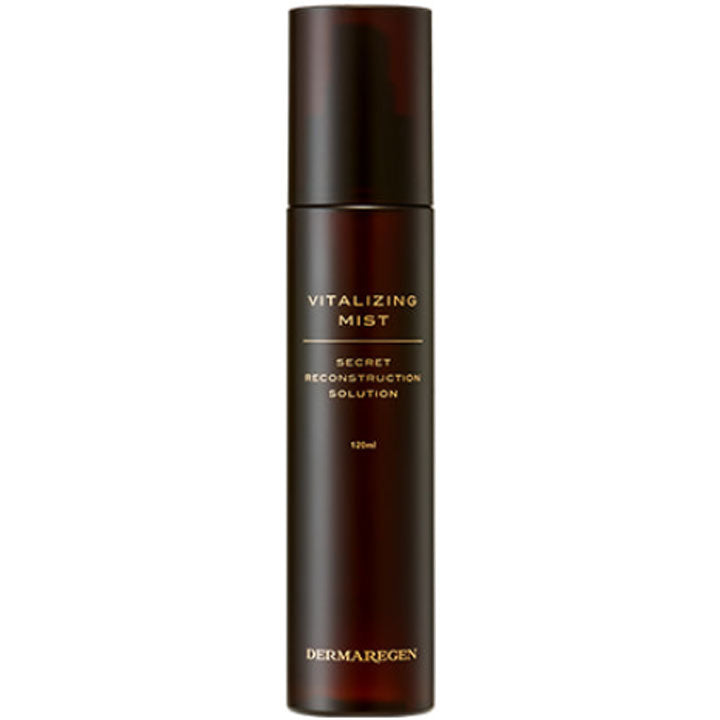 Dermaregen vitalizing mist bottle on a white background